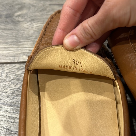 • M. Gemi • Women’s Felize Slip On Loafer Drivers Brown cappuccino Leather 8 - Picture 2 of 6